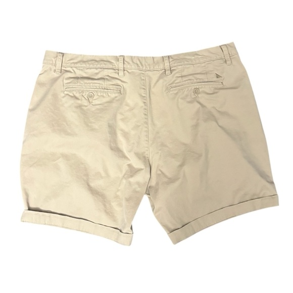 UNTUCKit Tan St. Vincent Chino Shorts Size 40 - Picture 2 of 6
